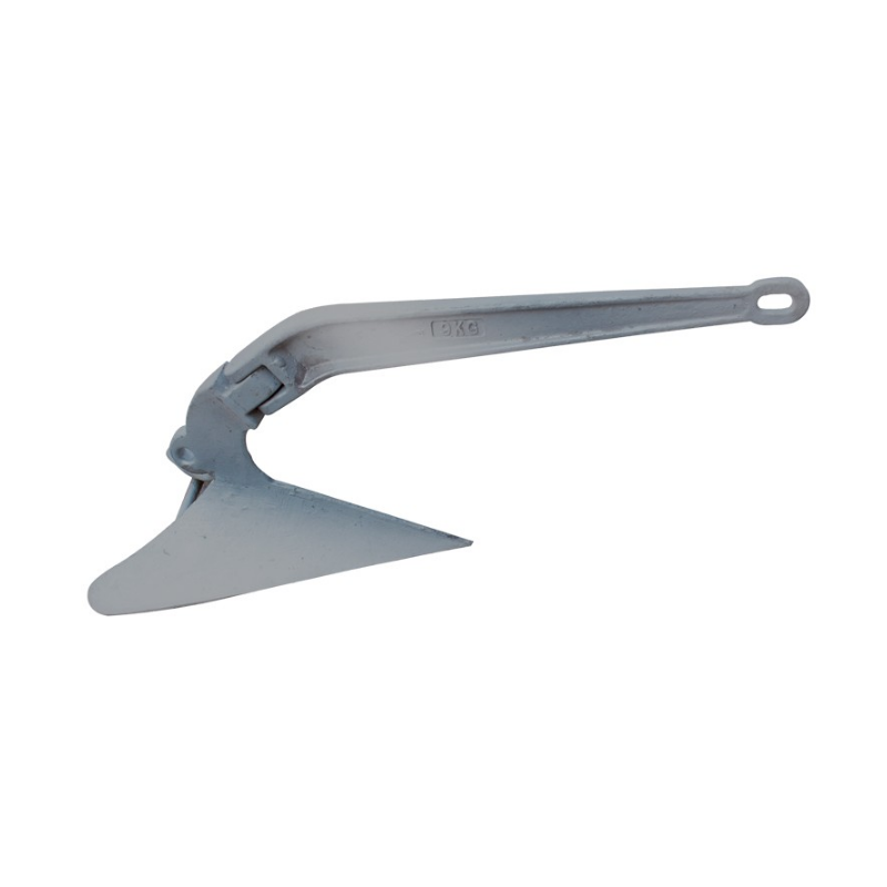 Plough anchor, CQR type, 7kg Anchor PLUG-CQR, galvanized