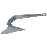 Plough anchor, CQR type, 15kg Anchor PLUG-CQR, galvanized