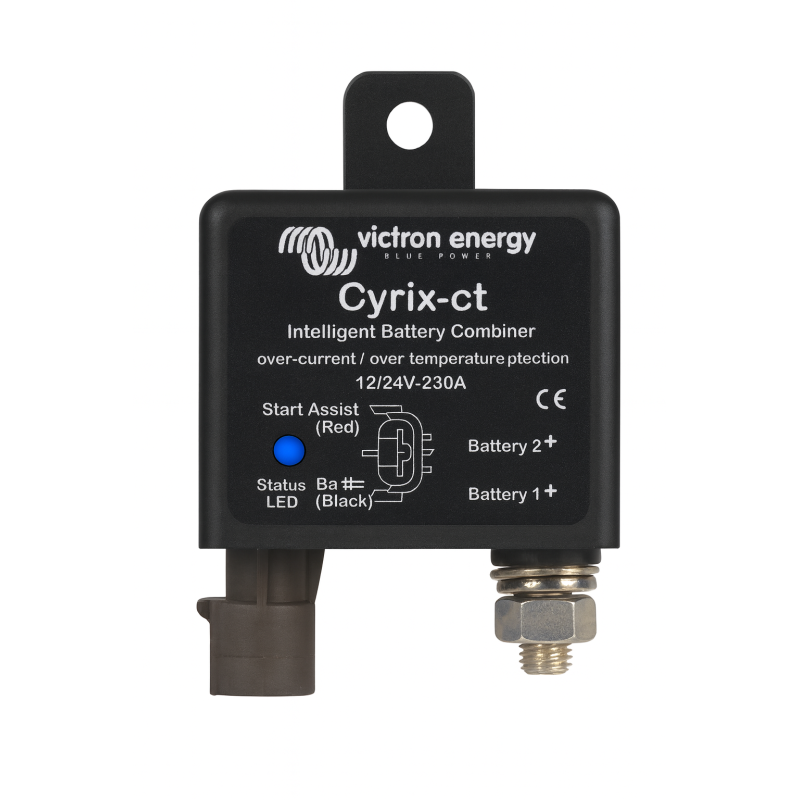 Victron Cyrix-ct 12/24V-230A Intelligent Battery Combiner, CYR010230010R Battery Isolators & Splitters