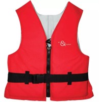 LALIZAS Fit & Float Lifejacket, 50N, Adult, Red, 70–90 kg Watersports Buoyancy Aids