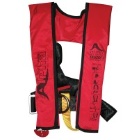 LALIZAS Alpha Inflatable Lifejacket, Auto, 170N, with Harness, Adult ISO Inflatable Lifejackets