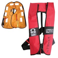 LALIZAS Omega Inflatable Lifejacket, Auto, 290N, Adult ISO Inflatable Lifejackets