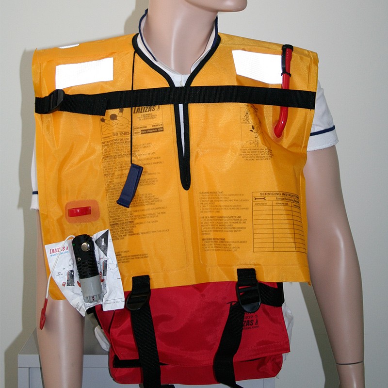 LALIZAS Delta Inflatable Lifejacket, Belt-Pack, Auto, 150N, ISO, Adult ISO Inflatable Lifejackets