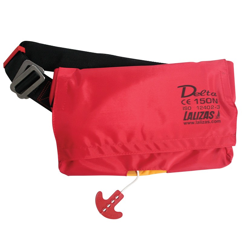 LALIZAS Delta Inflatable Lifejacket, Belt-Pack, Auto, 150N, ISO, Adult ISO Inflatable Lifejackets