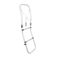 Aluminium, folding ladder for inflatable boats, 2 Boarding Ladders