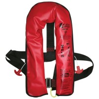 LALIZAS Advanced Lamda Inflatable Lifejacket, Auto, 330N, w/ Crotch Strap, SOLAS/MED, Adult SOLAS Inflatable Lifejackets
