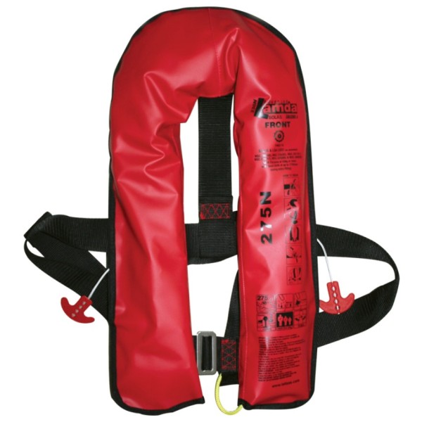 LALIZAS Advanced Lamda Inflatable Lifejacket, Auto, 330N, w/ Crotch Strap, SOLAS/MED, Adult SOLAS Inflatable Lifejackets