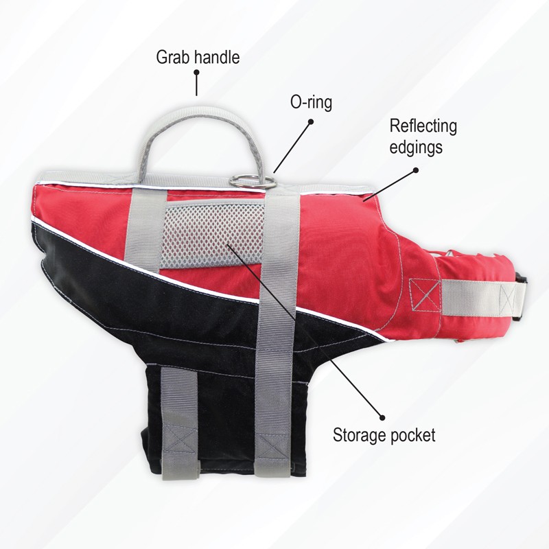 LALIZAS Comfy Pet Buoyancy Aid, size L, 20 to 40 kg LifeJackets for Dogs