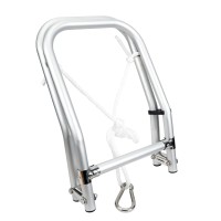 Aluminium, folding ladder for inflatable boats, 2 Boarding Ladders
