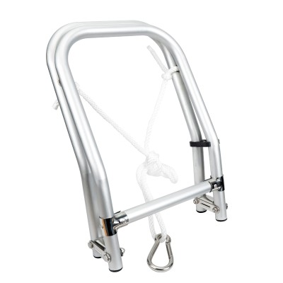 Aluminium, folding ladder for inflatable boats, 2 Boarding Ladders