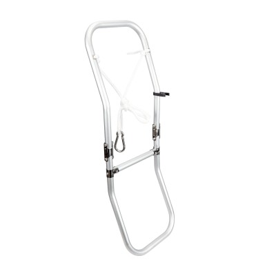 Aluminium, folding ladder for inflatable boats, 2 Boarding Ladders