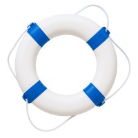 PEGASO lifebuoy ring, blue/white, 57×34 cm Lifebuoy Rings and Accessories