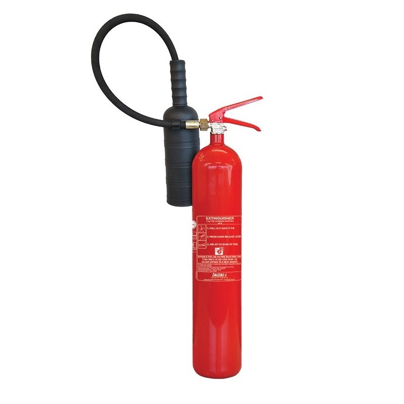 LALIZAS CO₂ Fire Extinguisher, 5 kg, MED Approved Fire Extinguishers