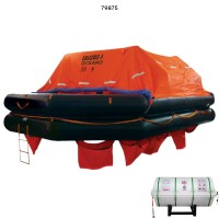 LALIZAS Liferaft SOLAS Oceano, MER, TOB Type, 30 persons, Canister (A) LALIZAS SOLAS Oceano Liferafts – Throw-overboard Type A