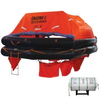 LALIZAS splav SOLAS Oceano, MER, TOB Type, 20 osoba, canister (B) Splavi SOLAS Oceano – Throw-overboard (TOB) Type B