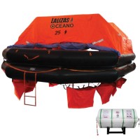 LALIZAS splav SOLAS Oceano, MER, TOB Type, 25 osoba, canister (B) Splavi SOLAS Oceano – Throw-overboard (TOB) Type B