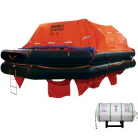 LALIZAS Liferaft SOLAS Oceano, MER, TOB Type, 35 persons, Canister (B) LALIZAS SOLAS Oceano Liferafts – Throw-overboard Type B