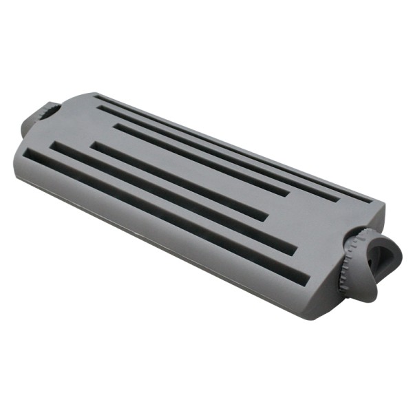 Ladder Step with Fitting, Grey, Set Ladder Accessories