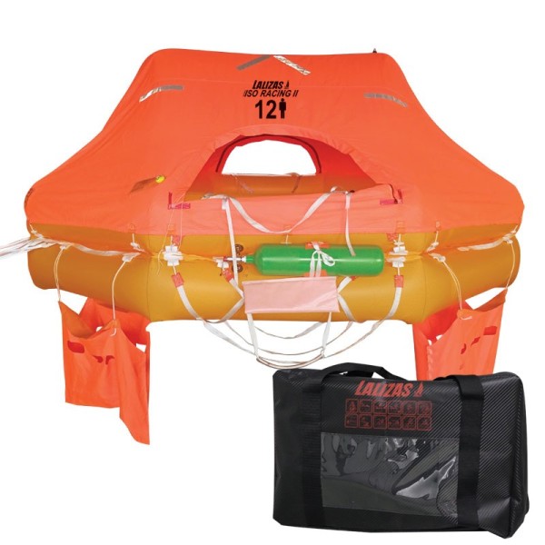 LALIZAS ISO Racing II Liferaft, 4 persons, valise LALIZAS ISO RACING II Liferafts – Racing liferafts (ISO 9650-1:2022)