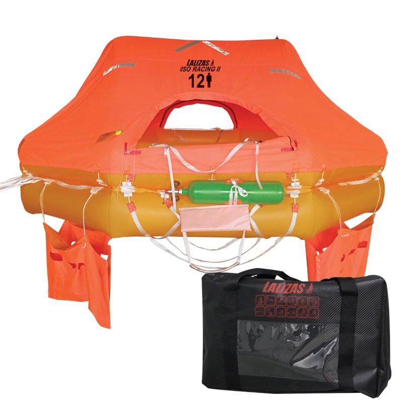 LALIZAS splav ISO Racing II, 4 osoba, mekano pakiranje Splavi LALIZAS ISO RACING II – Regatne splavi (ISO 9650-1:2022)
