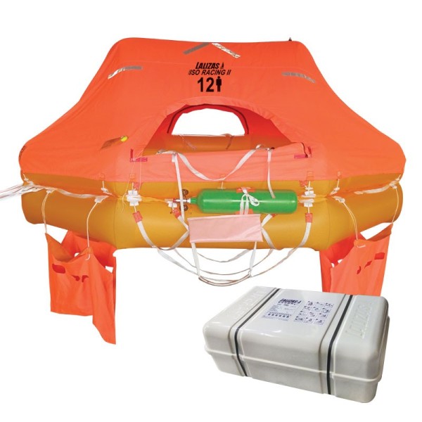 LALIZAS ISO Racing II Liferaft, 12 persons, canister LALIZAS ISO RACING II Liferafts – Racing liferafts (ISO 9650-1:2022)