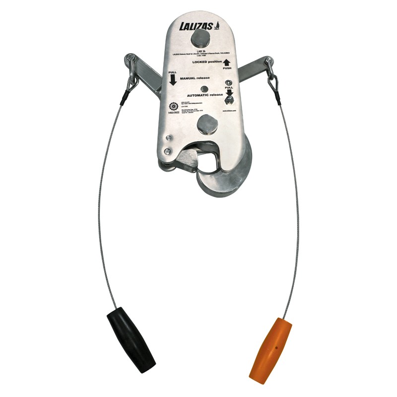 LALIZAS Release Hook LAR 36, Automatic/Manual, SOLAS/MED Liferaft Accessories