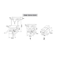 LALIZAS SOLAS/MED Compact Foam Lifejacket, Child, Orange, 15–43 kg SOLAS Foam Lifejackets