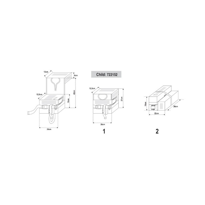 LALIZAS SOLAS/MED Compact Mini Foam Lifejacket, Child, Orange, 15–43 kg SOLAS Foam Lifejackets