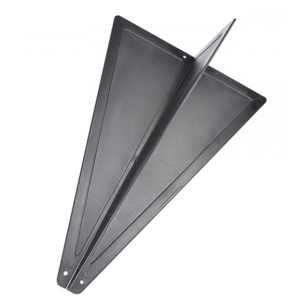 Motoring Cone, 350x340mm, Black Radar Reflectors & Day Signals