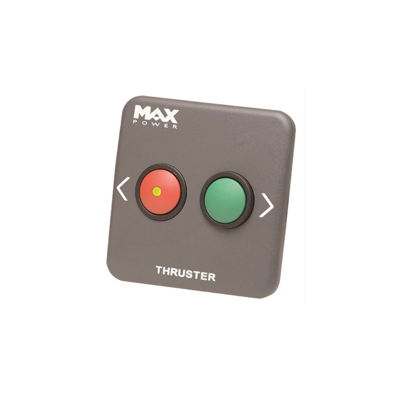 MAX POWER Touch Panel for Tunnel Thrusters, Grey Thruster Control Panels & Remote Controls
