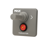 MAX POWER Joystick Simple za tunelske thrustere, sivi Upravljačke Ploče i Daljinski Upravljači za Thruster