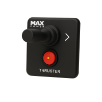 MAX POWER Joystick Simple for Tunnel Thrusters, Black Thruster Control Panels & Remote Controls