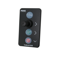 MAX POWER Joystick for Compact Retractable / VIP / R200 Thrusters, Black Thruster Control Panels & Remote Controls