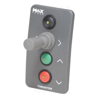 MAX POWER Joystick za Compact Retractable / VIP / R200 thrustere, sivi Upravljačke Ploče i Daljinski Upravljači za Thruster