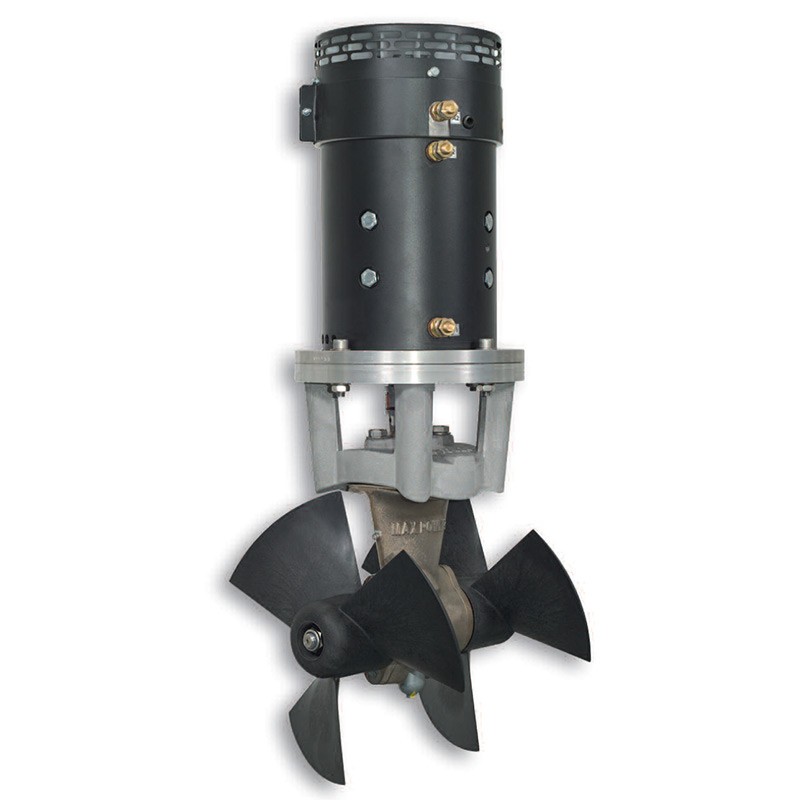 MAX POWER Tunnel Thruster CT 300, 24V, 300mm Tunnel, 300kgf, 19.7kW (26.4hp), Twin Propeller, Bronze Drive Leg Electric Tunne...