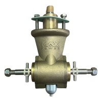 MAX POWER Tunnel Thruster CT 325, 48V, 300mm Tunnel, 325kgf, 19.69kW (26.4hp), Twin Propeller, Bronze Drive Leg Electric Tunn...