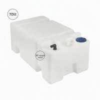 Nuova Rade / ERCOLE Spremnik svježe vode 70 L – bez čepa, ravni deck filler Ø38 Ercole spremnici i dodaci
