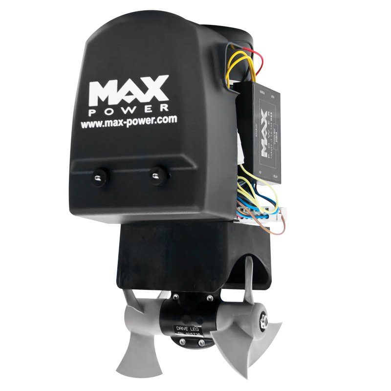 MAX POWER CT100 – set tunnel thruster,12V–7.1(kw)/9.5(hp)–105kgf–D185mm–Duo MAX POWER Electric Tunnel Thruster – Complete Kits