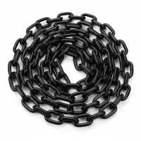 Black Anchor Chain DIN 763 D12 × 48 mm (Primary Black) Black Anchor Chains DIN 763 (Primary Black)
