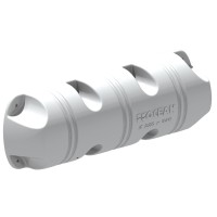 Odbojnik na napuhavanje, 1/2, bijela Odbojnici za pristaništa