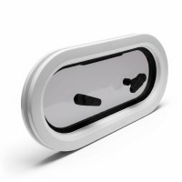 Side Window – Aluminium, 367 × 197 mm (Cut-out: 345 × 175 mm) All Categories