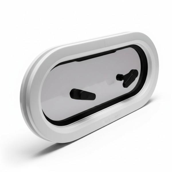 Side Window – Aluminium, 367 × 197 mm (Cut-out: 345 × 175 mm) All Categories