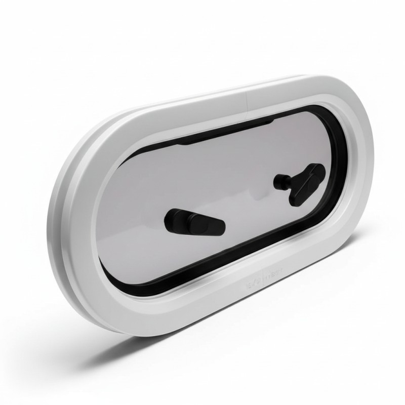 Side Window – Aluminium, 367 × 197 mm (Cut-out: 345 × 175 mm) All Categories