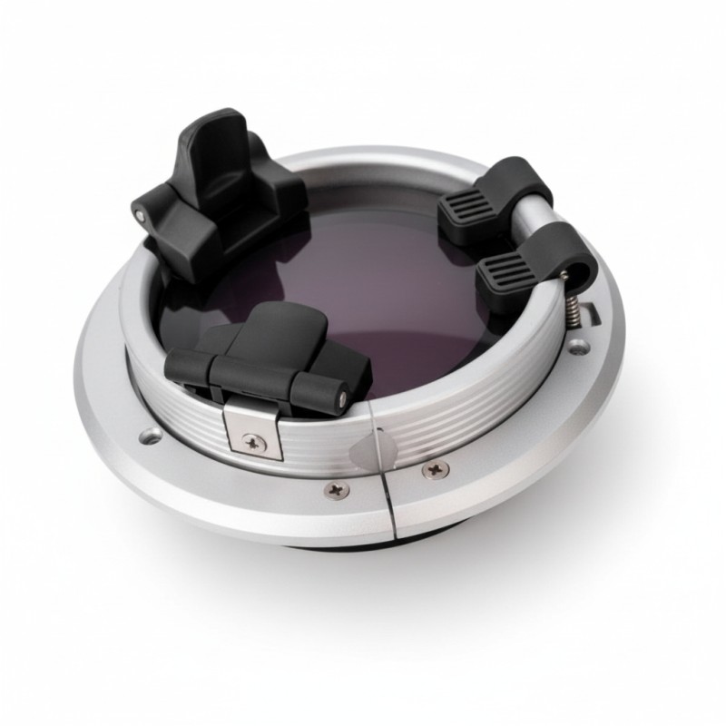 Round side porthole 260 mm / cut-out 238 mm, aluminium All Categories