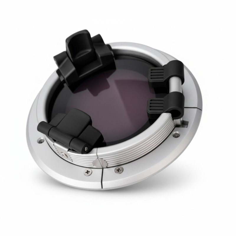 Round side porthole 327 mm / cut-out 305 mm, aluminium All Categories