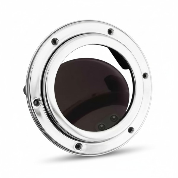 Round side porthole 184 mm / cut-out 151 mm, stainless steel AISI 316 All Categories