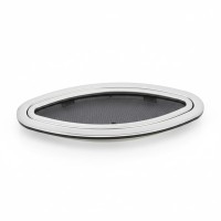 Bočni prozor ovalni 460 x 205 mm, otvor ugradnje 414 x 156 mm, Inox AISI 316 Bočni prozori (portlights)