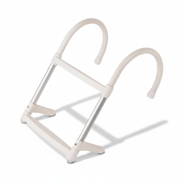 Aluminium Boat Ladder – 2 Steps, L550×W350mm Removable Marine Steps & Ladders – Aluminium / Stainless Steel