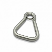 Karabin nesimetrični s prstenom, Inox 316 Karabini i kopče