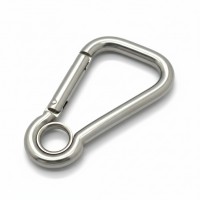 Asymmetric Cabine Hook, Inox 316 Carabiners & Snap Hooks